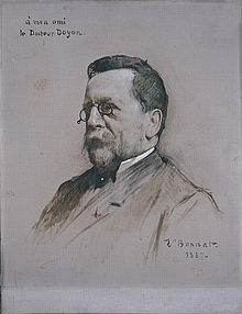 Portrait of Pierre Adolphe Адриан Дойон