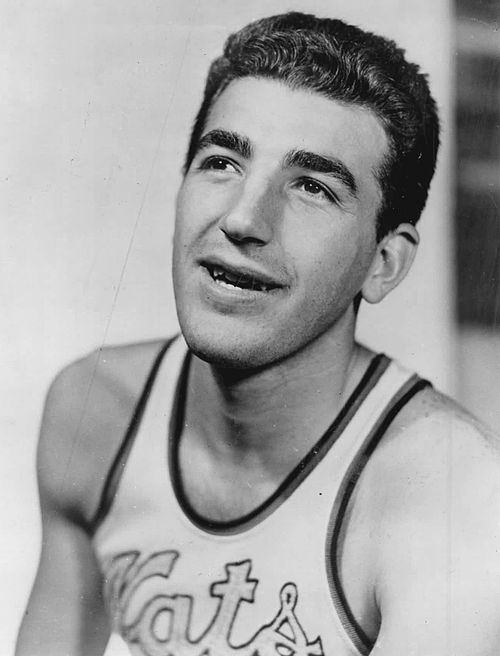 Schayes with the Syracuse Nationals in 1955