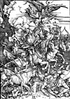 Die Apokalyptischen Reiter von Albrecht Dürer