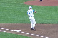 Ackley at the 2009 College World Series