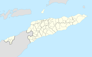 Ділі. Карта розташування: Східний Тимор