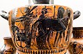 Edinburgh Painter - ABV extra - symposion - Herakles mounting chariot - Roma MNEVG 50372 - 08