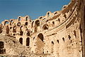 El Djem - Amfiteatrul roman (interiorul)