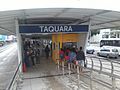 Entrada da Estação Taquara pela passarela sobre a Est. Bandeirantes