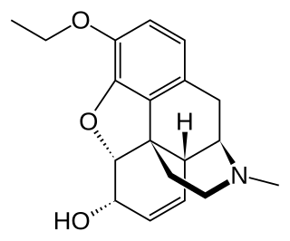 <span class="mw-page-title-main">Ethylmorphine</span> Chemical compound