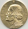 FAO CERES Baden-Powell Gilded-Bronze Obverse