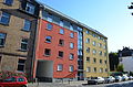 English: Fachhochschule Frankfurt am Main (FH FFM) - University of Applied Sciences: The student hostel, located at the university. Deutsch: Fachhochschule Frankfurt am Main (FH FFM): Das Studentenwohnheim direkt bei der FH.