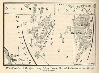 Lake Bonneville pluvial lake