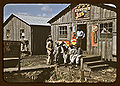 A juke joint located in Belle Glade, Florida. Photographed by Marion Post Wolcott in 1944.