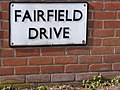 Fairfield Drive sign - geograph.org.uk - 2863470.jpg
