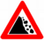 Falling rocks (Israel road sign).png