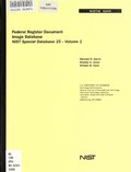 Миниатюра для Файл:Federal register document image database- NIST Special Database 25 (vol. 1) (IA federalregisterd6245garr).pdf