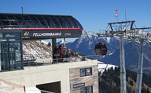 Die Bergstation der Fellhornbahn II