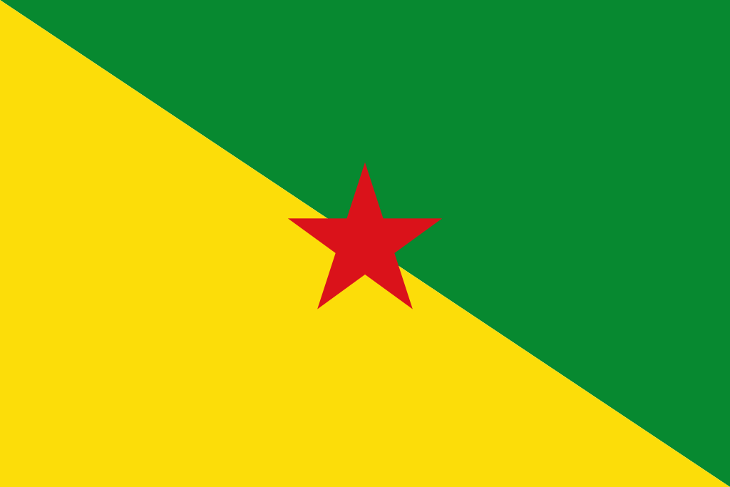 Bandera de la Guayana Francesa (no oficial)