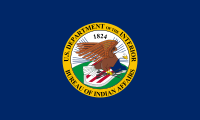 Flag of the United States Bureau of Indian Affairs.svg