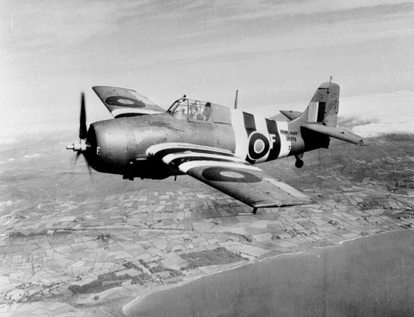 A Fleet Air Arm Grumman Wildcat.