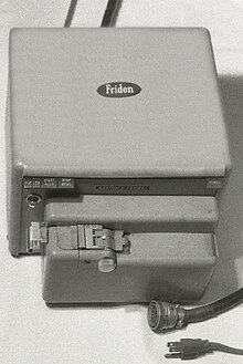 Friden auxiliary paper-tape reader for six-level paper tape Flexowriter auxiliary reader.jpg