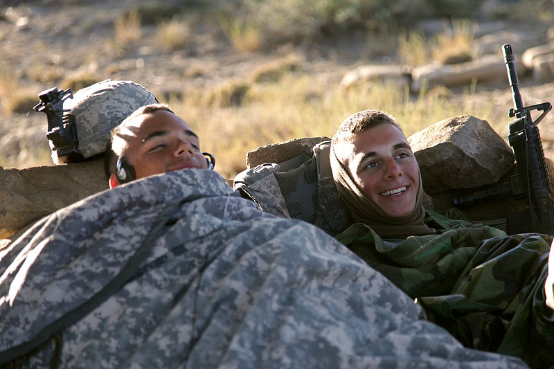File:Flickr - DVIDSHUB - Soldiers Rest Overnight After Patroling Paktika Province.jpg