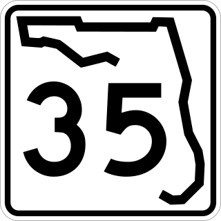 Florida State Road 35 Highway in Florida