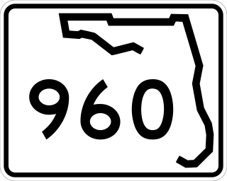 <span class="mw-page-title-main">Florida State Road 960</span>