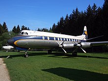 Viscount 814 der Lufthansa, Flugausstellung L.+P. Junior, Hermeskeil