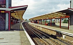 Folkestone Central Railway Station 1992