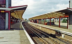 Imagen ilustrativa de la sección de la estación central de Folkestone