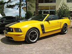 Ford Mustang GT Boss cabriolet.