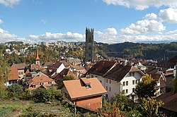 Fribourg: Tarih, Yapılar, Ulaşım