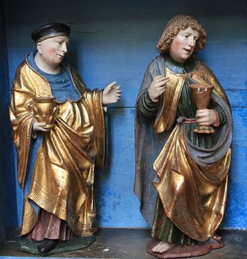 Vitus und Johannes der Evangelist