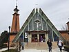 Pandangan depan Gereja Transfigurasi Maspeth NY.JPG