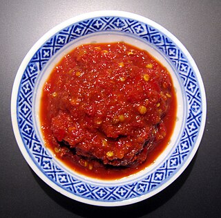 Ein Sambal ist eine dickflüss