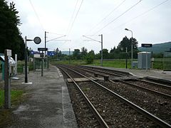 Vue en direction de Besançon.