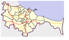 Poziția localității Gdańsk