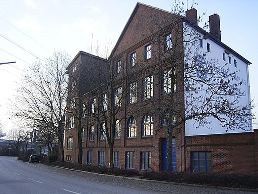 Gebäude der Wilhelm Rump KG in der Buchheisterstraße in Hamburg-Steinwerder