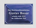 Gustav Bauer, Dünenstraße 47, Ahlbeck, Deutschland