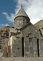 English: Eastern façade of the church. Français : Façade orientale de l'église.