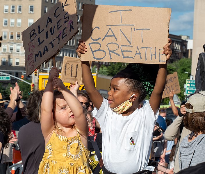 File:George Floyd protest in Grand Army Plaza June 7 (73297).jpg