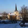 Evangelisch-lutherische Pfarrkirche mit Ausstattung, Kirchhof und Einfriedung