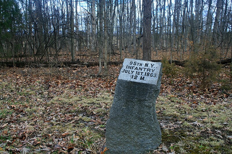 File:Gettysburg, 95NY marker.jpg