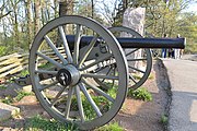 Gettysburg Battlefield, Pennsylvania, US This is an image of a place or building that is listed on the National Register of Historic Places in the United States of America. Its reference number is 66000642.