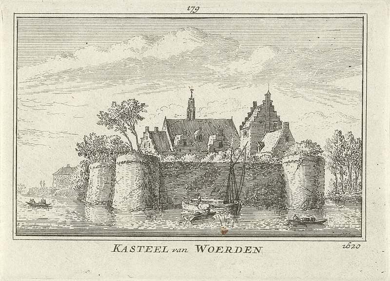 File:Gezicht op Slot Woerden, 1620 Kasteel van Woerden 1620 (titel op object), RP-P-OB-73.532.jpg