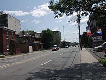 View of Bronson Avenue looking south from McLeod. Gladstoneave.JPG