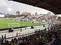 Die Westtribüne des modernisierten Stadions