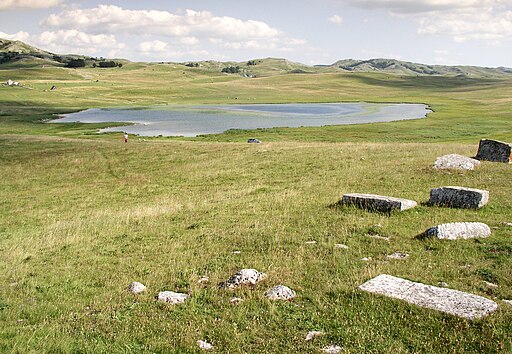 Grcko groblje in Zabljak (UNESCO-Welterbe in Montenegro)