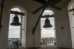 Great Lavra Bell Tower - inside