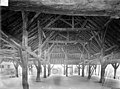 Intérieur des halles en 1919