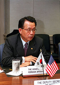 Han Seung-soo 2001 in Washington DC