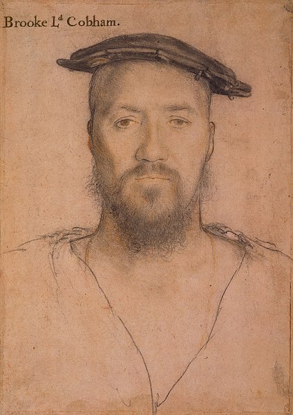 George Brooke, 9th Baron Cobham, portrait by Hans Holbein the Younger