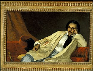 Man Reclining in a Turkish Robe